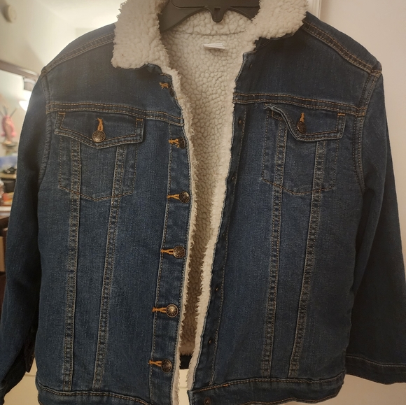 Denim Sherpa jacket - Picture 4 of 7
